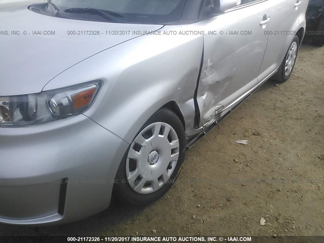 JTLKE50EX91093415 - 2009 TOYOTA SCION XB ვერცხლისფერი ფოტო 6