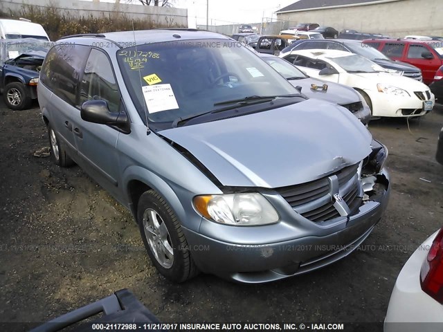 1D4GP24R56B611334 - 2006 DODGE GRAND CARAVAN SE Light Blue photo 1