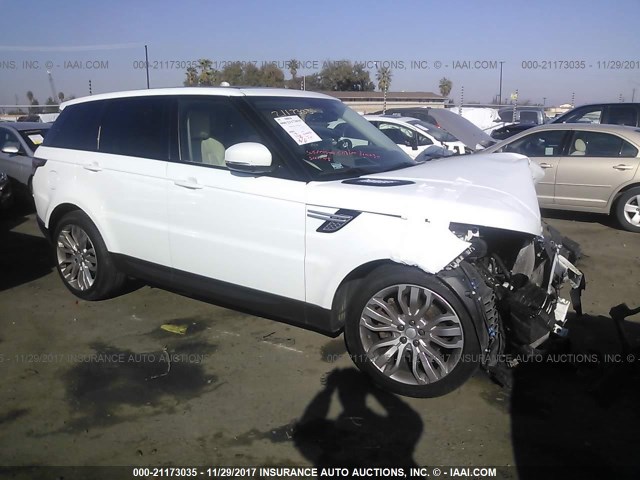 SALWR2VF8FA521150 - 2015 LAND ROVER RANGE ROVER SPORT SC WHITE photo 1