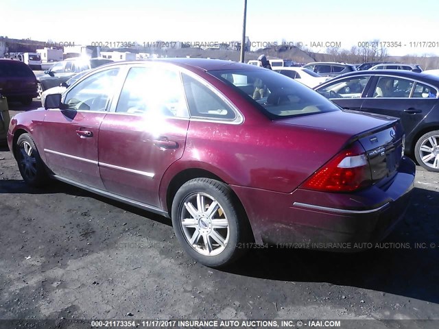 1FAFP28146G109629 - 2006 FORD FIVE HUNDRED LIMITED RED photo 3