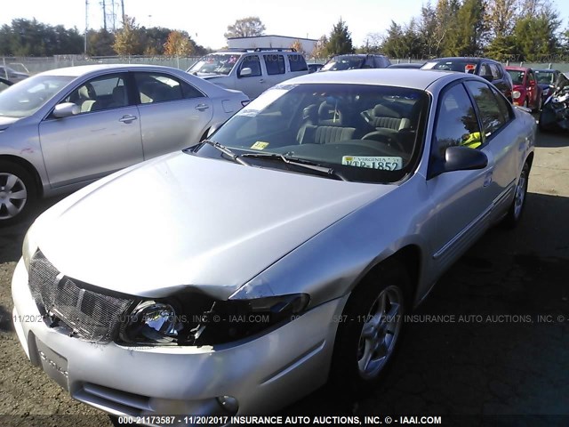 1G2HX54K424209443 - 2002 PONTIAC BONNEVILLE SE SILVER photo 2