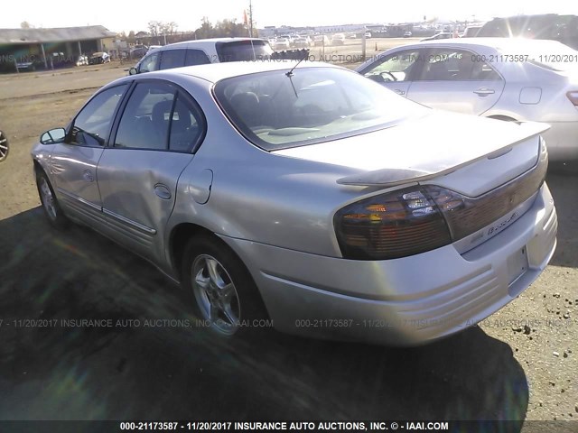 1G2HX54K424209443 - 2002 PONTIAC BONNEVILLE SE SILVER photo 3