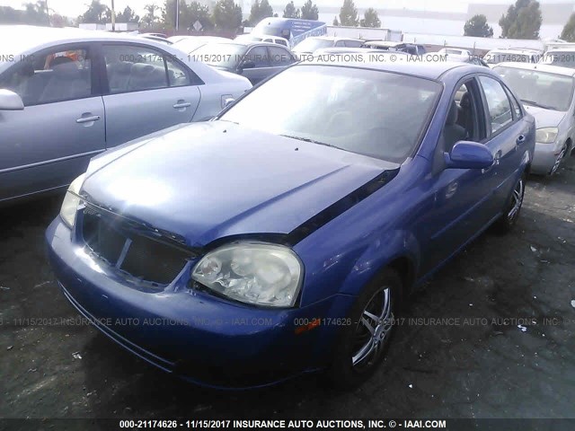 KL5JD56Z98K791016 - 2008 SUZUKI FORENZA CONVENIENCE/POPULAR BLUE photo 2