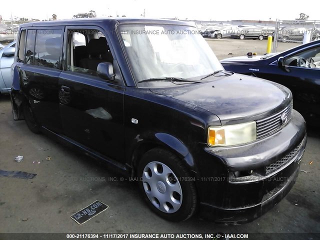 JTLKT324250202139 - 2005 TOYOTA SCION XB BLACK photo 1