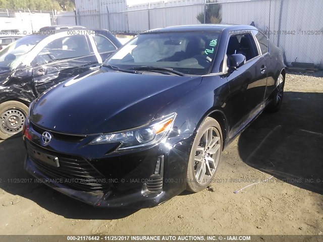 JTKJF5C75GJ016362 - 2016 TOYOTA SCION TC 黑色 照片 2