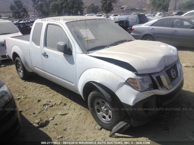 1N6BD0CT8CC404425 - 2012 NISSAN FRONTIER S/SV WHITE photo 1