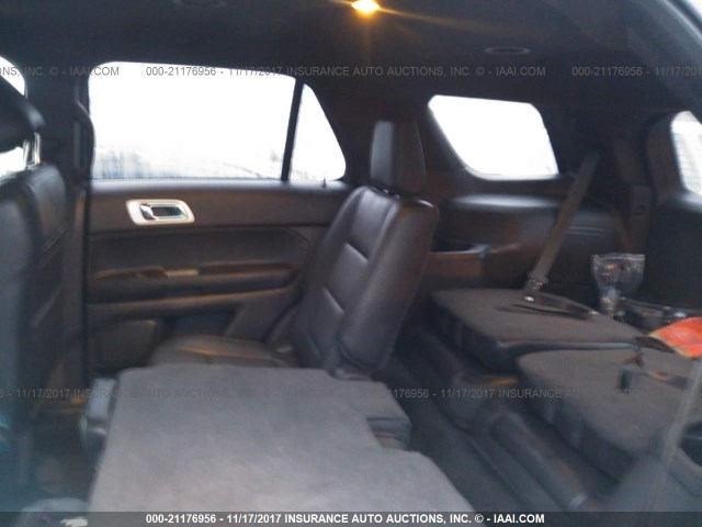1FM5K8F8XEGC24818 - 2014 FORD EXPLORER LIMITED Mavi foto 8