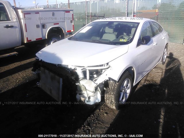 1G1ZB5ST0GF218252 - 2016 CHEVROLET MALIBU LS WHITE photo 6