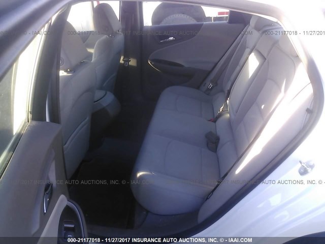 1G1ZB5ST0GF218252 - 2016 CHEVROLET MALIBU LS WHITE photo 8