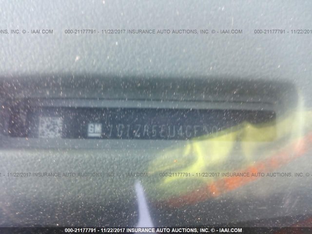 1G1ZA5EU4CF305122 - 2012 CHEVROLET MALIBU LS თეთრი ფოტო 9