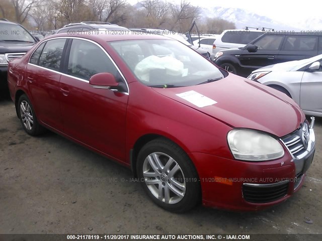 3VWRF71K67M108254 - 2007 VOLKSWAGEN JETTA 2.5 OPTION PACKAGE 1 RED photo 1