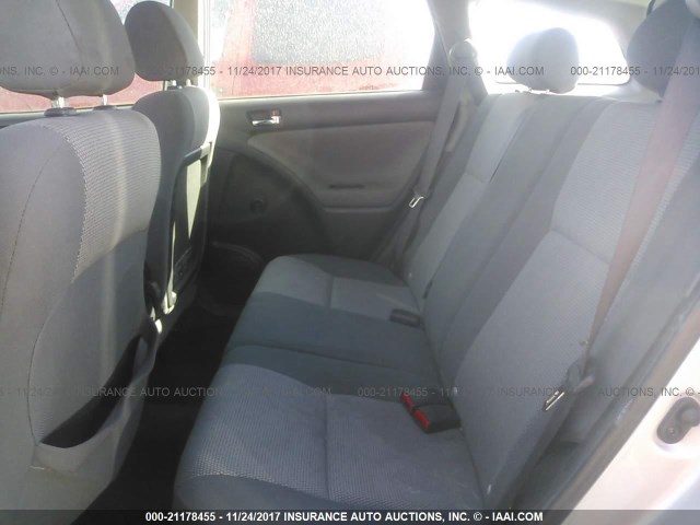 2T1KR32E76C623929 - 2006 TOYOTA COROLLA MATRIX XR GRAY photo 8