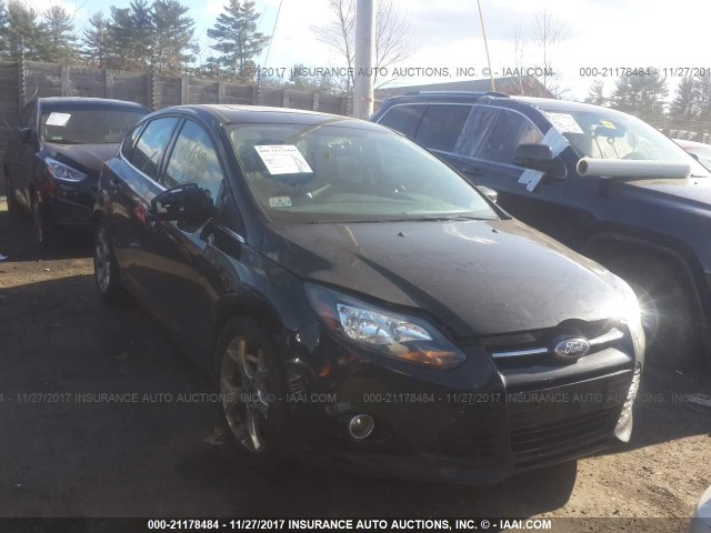 1FADP3N22DL331665 - 2013 FORD FOCUS TITANIUM BLACK photo 1