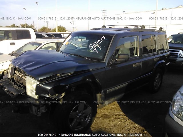 1J8HH48N66C330048 - 2006 JEEP COMMANDER 黑色 照片 2