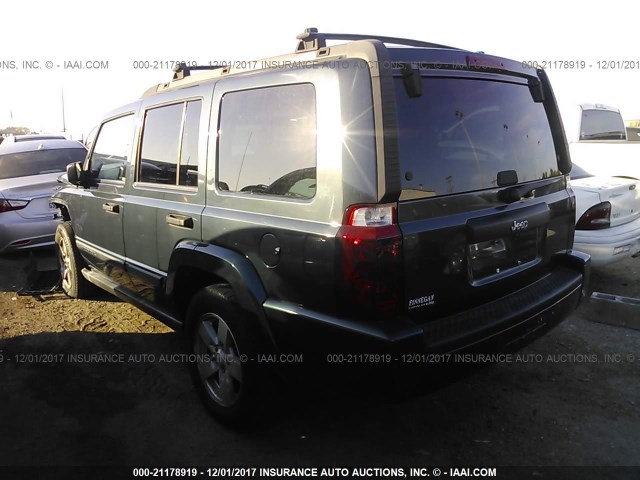 1J8HH48N66C330048 - 2006 JEEP COMMANDER 黑色 照片 3