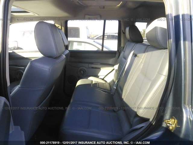 1J8HH48N66C330048 - 2006 JEEP COMMANDER 黑色 照片 8