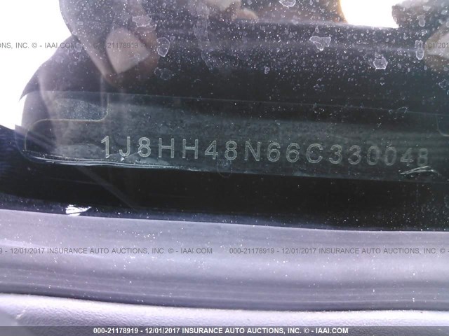 1J8HH48N66C330048 - 2006 JEEP COMMANDER 黑色 照片 9