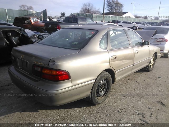 4T1BF18B1WU264666 - 1998 TOYOTA AVALON XL/XLS TAN photo 4