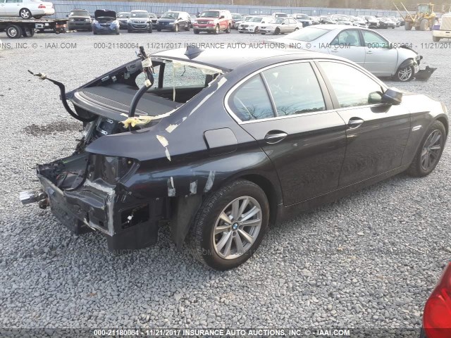 WBA5A7C59ED616862 - 2014 BMW 528 XI GRAY photo 4