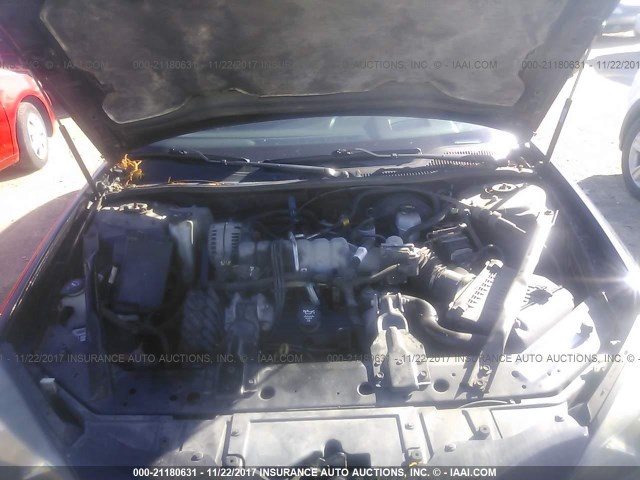 2G2WS522041269355 - 2004 PONTIAC GRAND PRIX GT2 BLACK photo 10