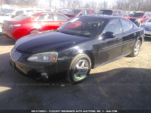 2G2WS522041269355 - 2004 PONTIAC GRAND PRIX GT2 BLACK photo 2