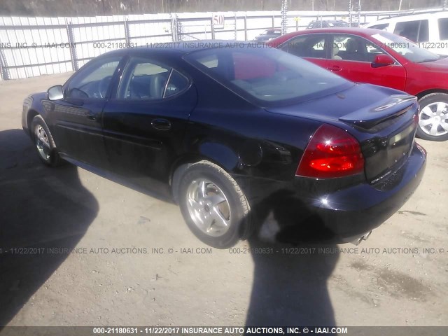 2G2WS522041269355 - 2004 PONTIAC GRAND PRIX GT2 შავი ფოტო 3