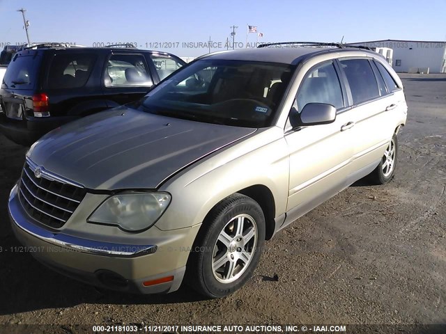 2A8GM68X57R102877 - 2007 CHRYSLER PACIFICA TOURING TAN photo 2