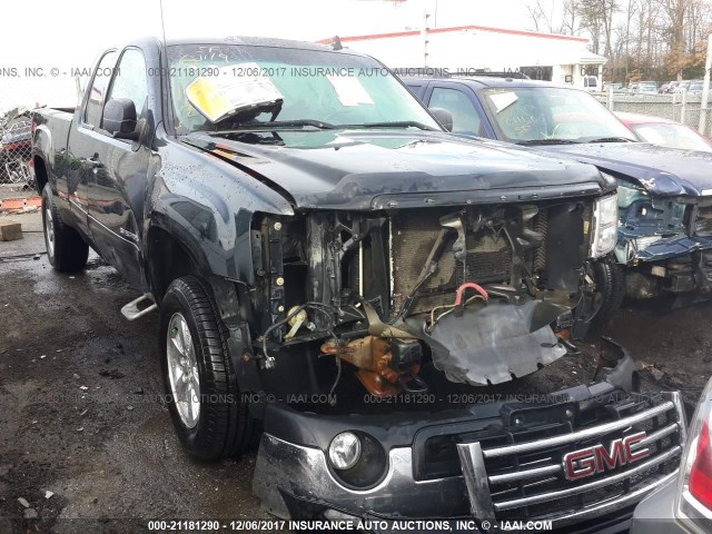 1GTR2VE71CZ108129 - 2012 GMC SIERRA K1500 SLE BLACK photo 1