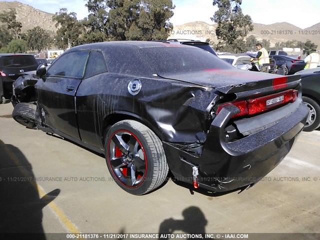 2C3CDYAG8EH269933 - 2014 DODGE CHALLENGER SXT GRAY photo 3