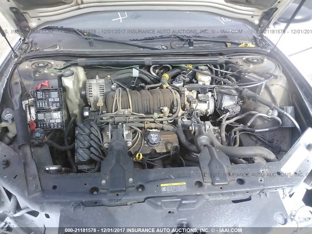 2G1WX12K739126367 - 2003 CHEVROLET MONTE CARLO SS თეთრი ფოტო 10