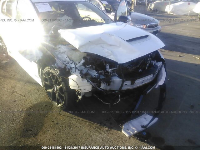 JM1BL1L47D1709657 - 2013 MAZDA SPEED 3 WHITE photo 6