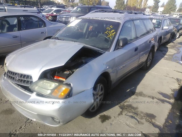 4S3BH675347639265 - 2004 SUBARU LEGACY OUTBACK AWP 银色 照片 2