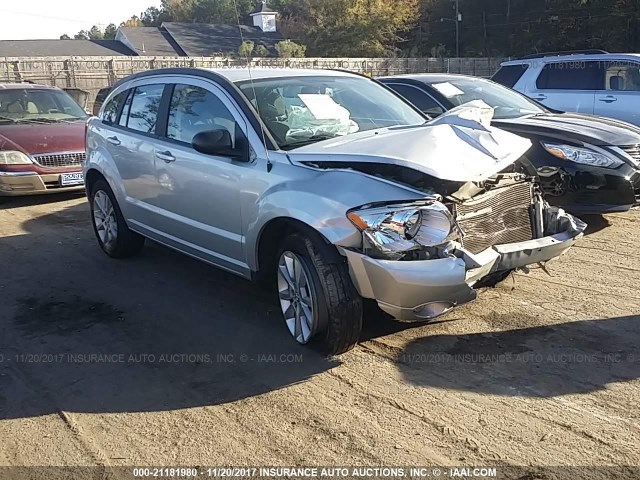 1B3CB5HA6BD166621 - 2011 DODGE CALIBER HEAT SILVER photo 1