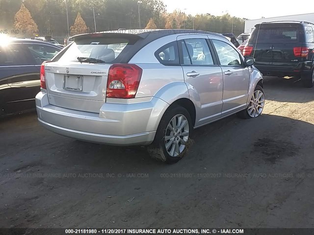 1B3CB5HA6BD166621 - 2011 DODGE CALIBER HEAT SILVER photo 4