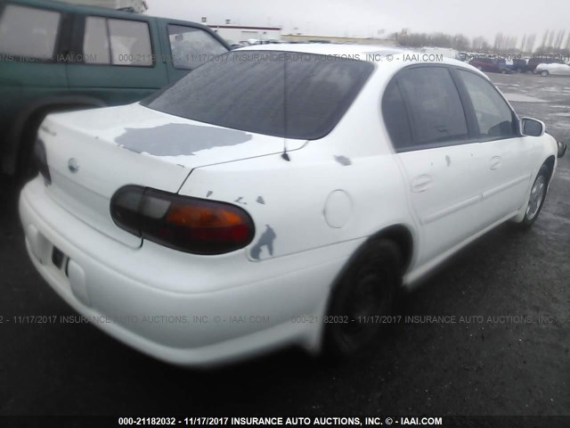 1G1NE52J416112575 - 2001 CHEVROLET MALIBU LS თეთრი ფოტო 4