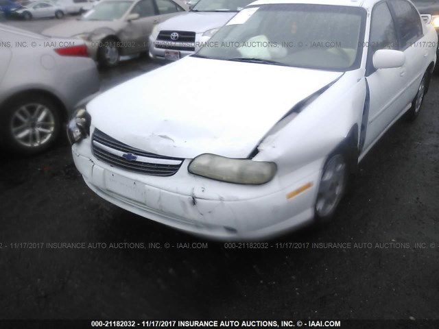 1G1NE52J416112575 - 2001 CHEVROLET MALIBU LS თეთრი ფოტო 6