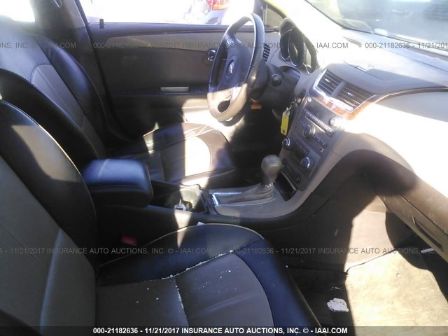 1G1ZE5E04CF107514 - 2012 CHEVROLET MALIBU LTZ 棕色 照片 5