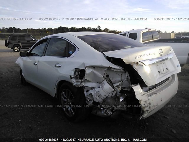 1N4AL3AP2EN369919 - 2014 NISSAN ALTIMA 2.5/S/SV/SL WHITE photo 3