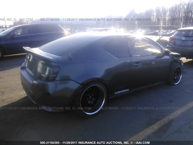 JTKJF5C70E3084117 - 2014 TOYOTA SCION TC 灰色 照片 4