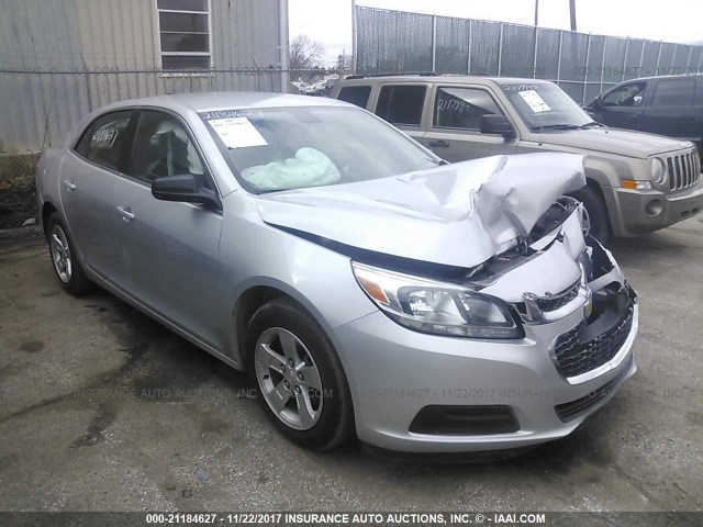 1G11B5SL1EF253716 - 2014 CHEVROLET MALIBU LS 银色 照片 1
