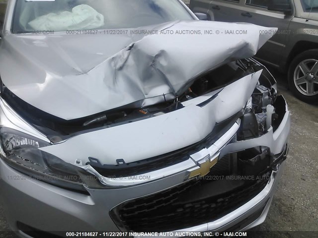 1G11B5SL1EF253716 - 2014 CHEVROLET MALIBU LS 银色 照片 6