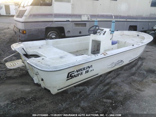 EKHOT742I011 - 2011 CAROLINA SKIFF FISHING BOAT  WHITE photo 4