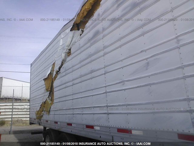 1UYVS25398U451447 - 2008 UTILITY TRAILER MFG VAN  WHITE photo 6