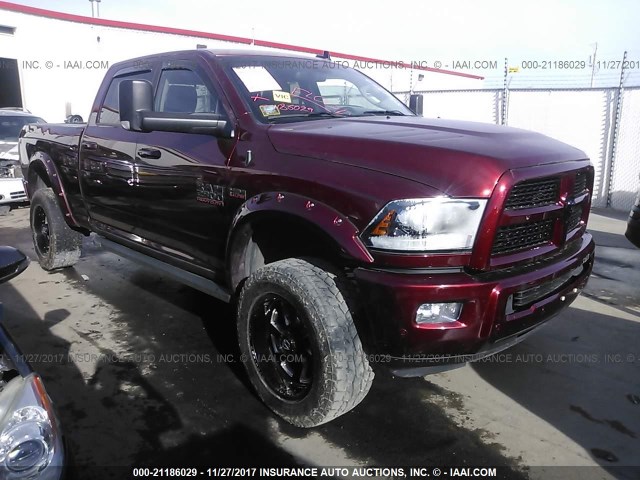 3C6UR5FJ3GG260541 - 2016 RAM 2500 LARAMIE MAROON photo 1