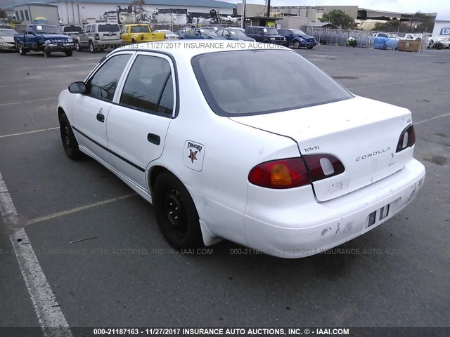 1NXBR12E9XZ243771 - 1999 TOYOTA COROLLA VE/CE/LE WHITE photo 3