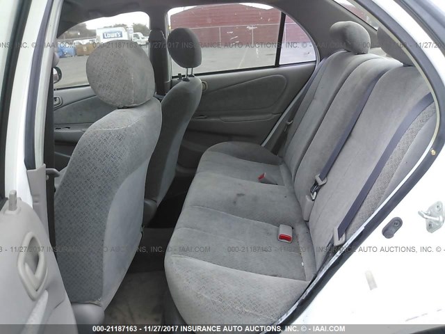 1NXBR12E9XZ243771 - 1999 TOYOTA COROLLA VE/CE/LE WHITE photo 8