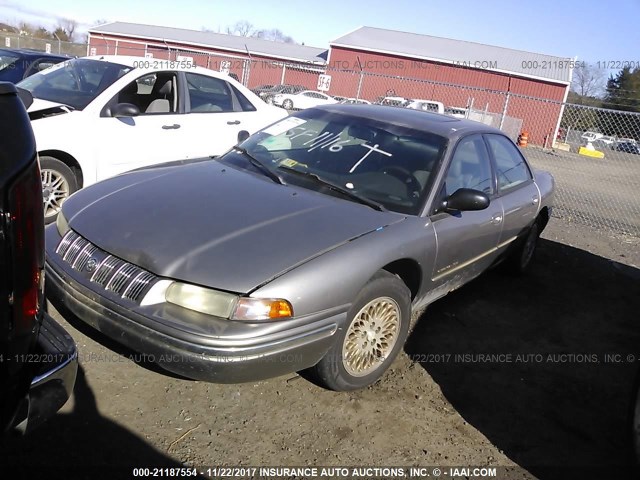 2C3HD56F9VH700865 - 1997 CHRYSLER CONCORDE LX/LXI GRAY photo 2