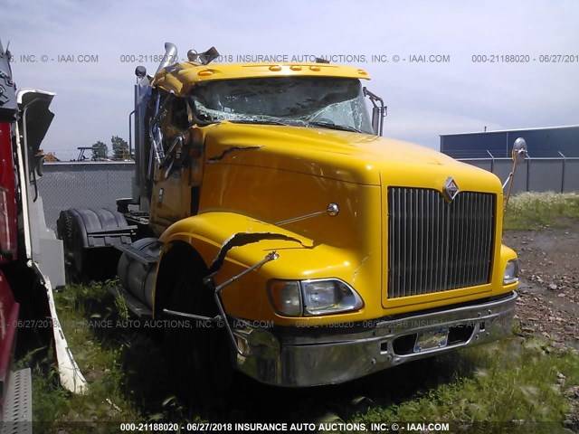 2HSCESBR35C199140 - 2005 INTERNATIONAL 9200 9200I YELLOW photo 1