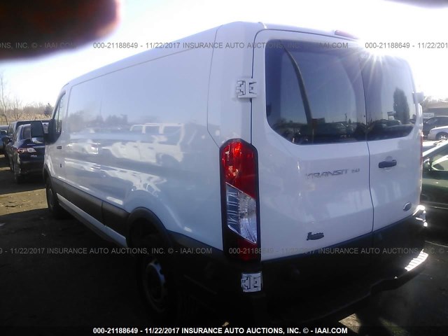 1FTYE9ZM0GKA78632 - 2016 FORD TRANSIT T-150 WHITE photo 3