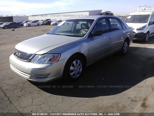 4T1BF28B91U139364 - 2001 TOYOTA AVALON XL/XLS SILVER photo 2